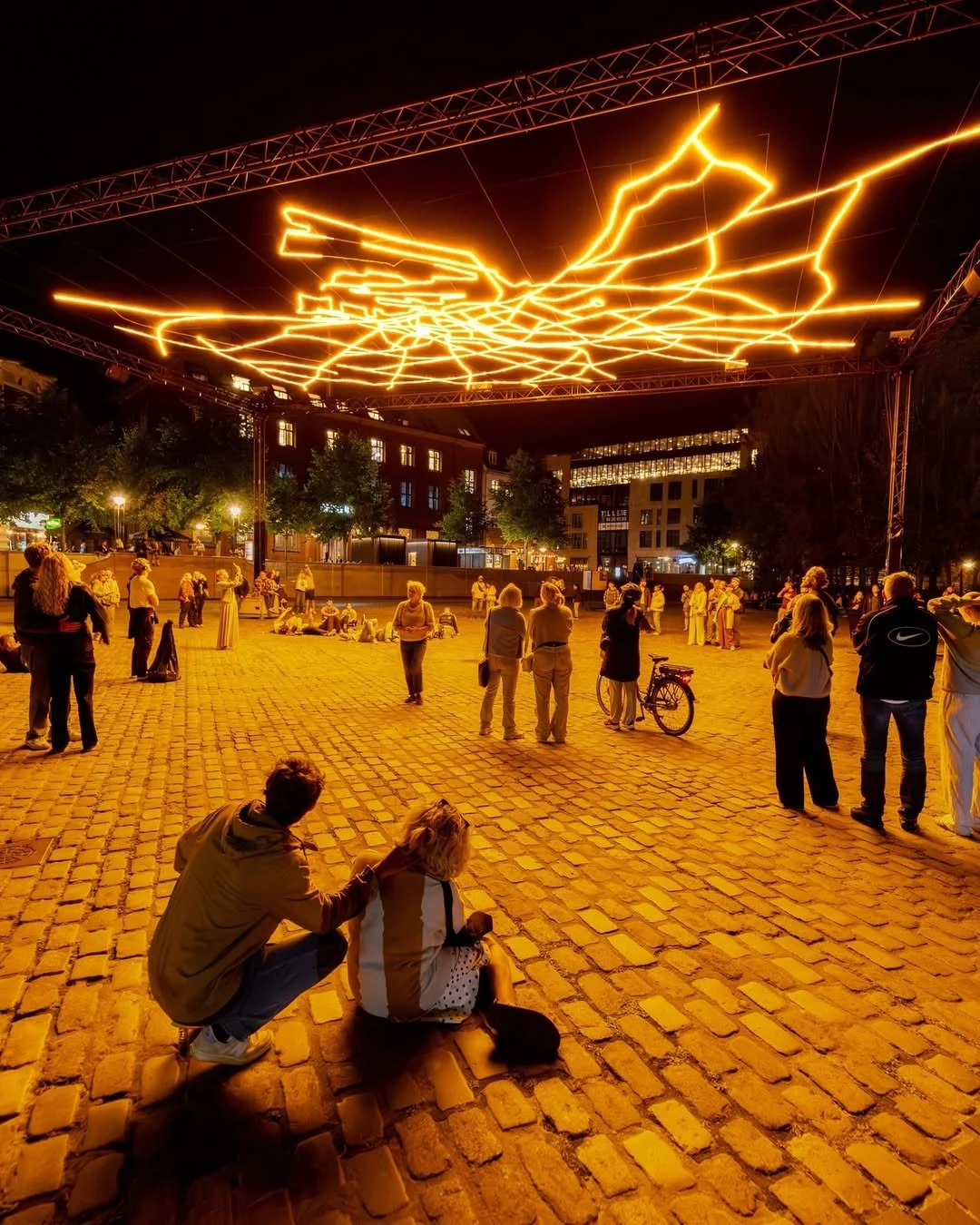La décima edición de City Gazing ilumina Aarhus por el 60.º aniversario del festival