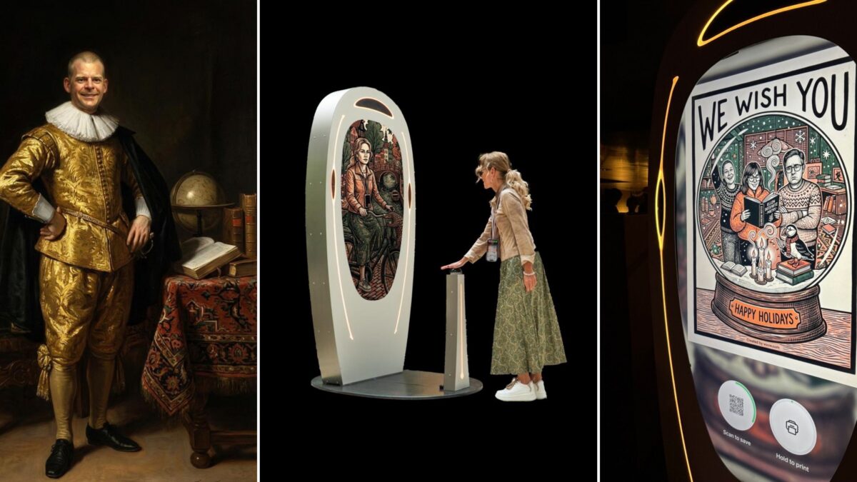 Event Inspiration: el Portrait Booth convierte a los visitantes de eventos en arte duradero
