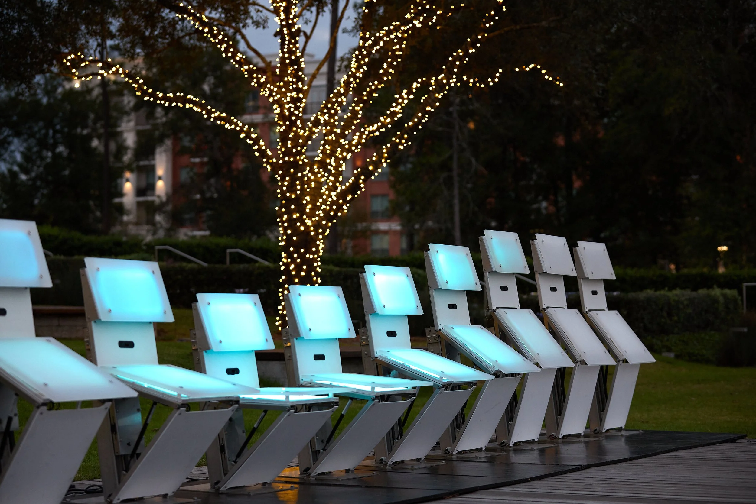 Houston: Chairwave, Poem Booth y Roast Booth