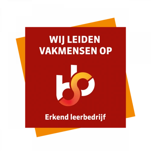 VOUW est une entreprise formatrice agréée (erkend leerbedrijf).